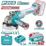 Total Cordless angle grinder 1000W 20V - Image 3
