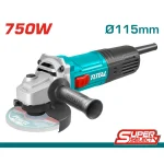 Total Angle grinder 750W 115mm - Image 3