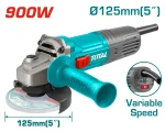 Total Angle grinder 900W 125mm - Image 2