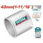Total Carbide gritted hole  saw 43mm (1-11/16") - Image 3