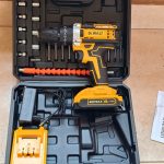 Dewalt 48v cordless drill with accessories