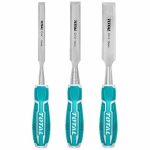 Total 3 Pcs wood chisel set length:140mm