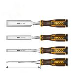 Ingco 4 Pcs wood chisel set length:140mm