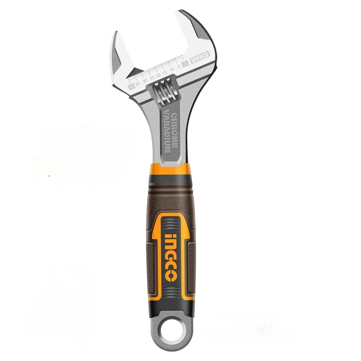 20241230121022_ingco_galliko_kleidi_mikous_300mm_12_me_anoigma_siagonon_eos_40mm_kai_antiolisthitiki_lavi_hadw131128 Ingco Adjustable wrench 300mm(12"") - Image 1