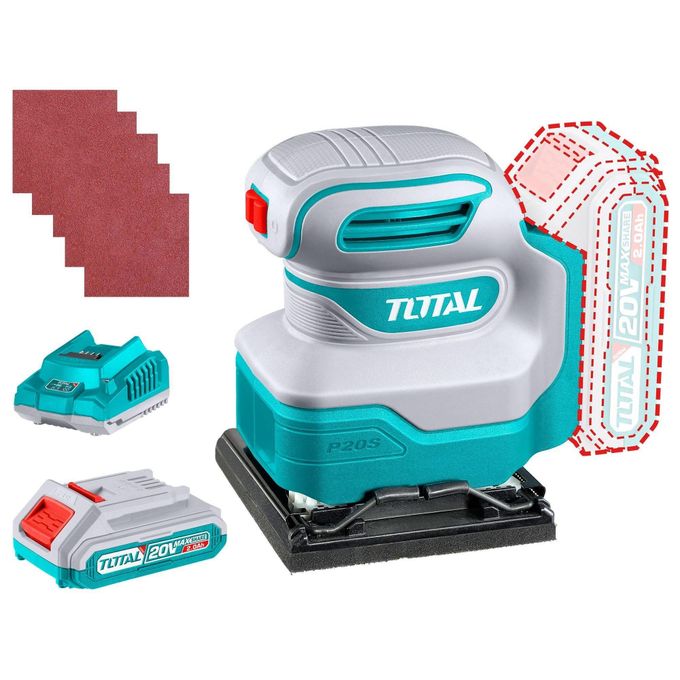 3 (7) Total Cordless sheet sander 20v - Image 1