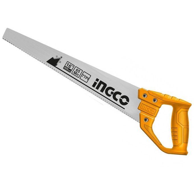 4 (4) Ingco Hand saw size: 16""(400mm) - Image 1