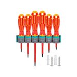 Total 6 Pcs insulated  screwdriver set