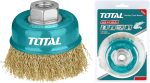 Total Wire cup brush 100mm, 4" - Image 3