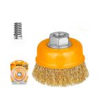 Ingco Wire cup brush 75mm, 3""