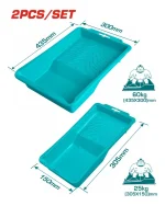 Total 2 Pcs paint tray set - Image 3