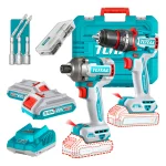 Total Cordless 2 pcs  combo kit 20v