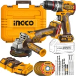 Ingco Cordless 2 pcs combo kit