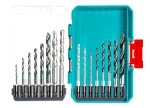 Total 16 Pcs metal,  multifunction drill,  and wood drill bits  set