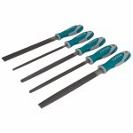 Total 5 Pcs steel file set/8” - Image 3
