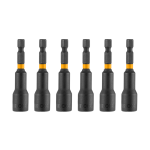 Ingco 6 Pcs impact magnetic nut set length:65mm