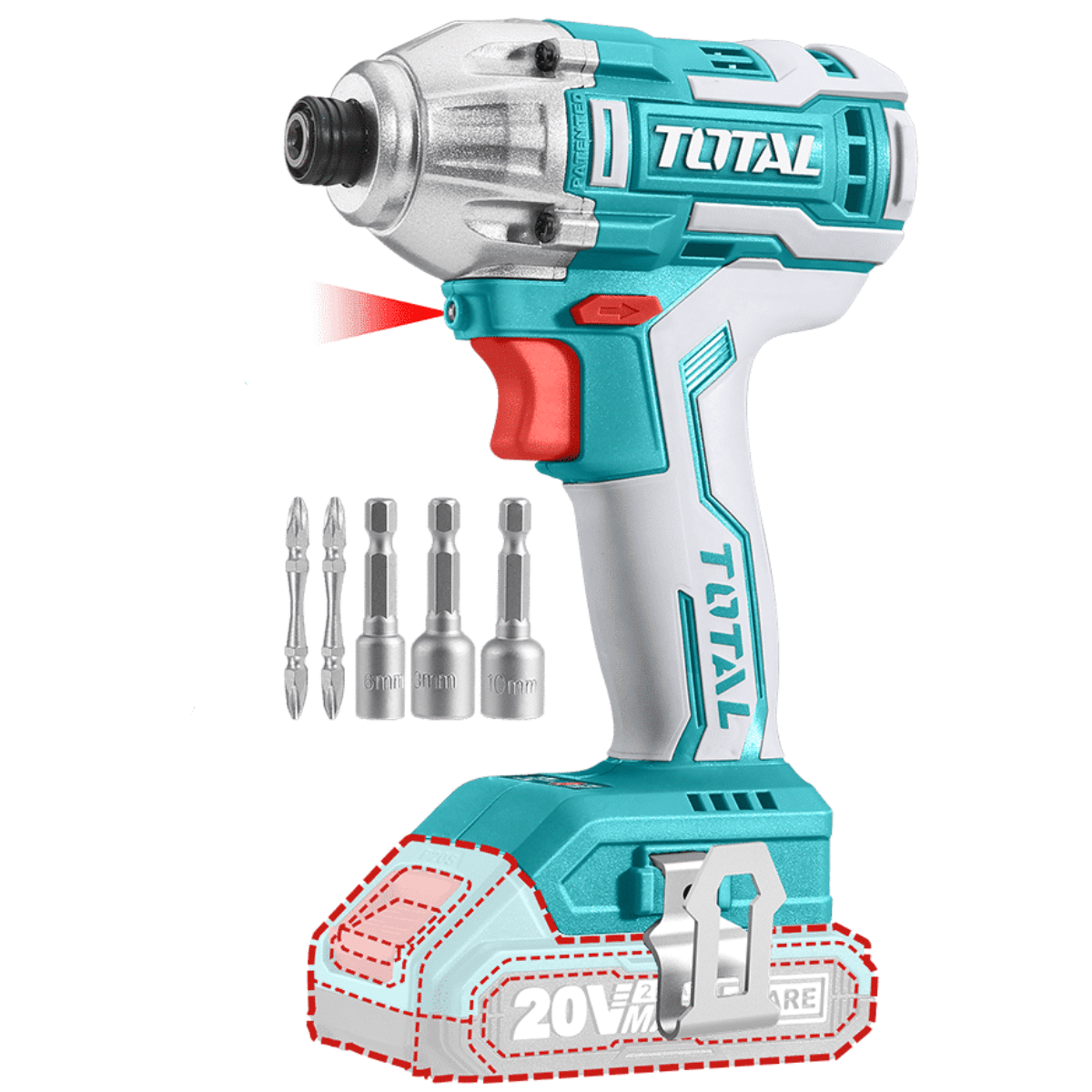TIRLI2002-4 Total Lithium-ion impact driver 20v - Image 1