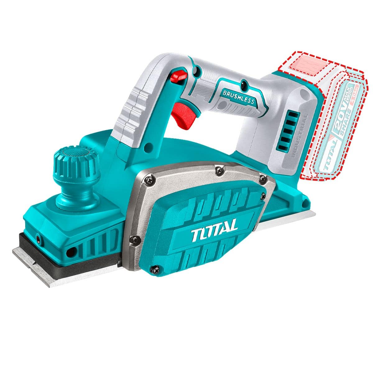 TRLI20401-2 Total Cordless planer 20v - Image 1