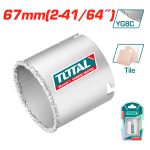 Total Carbide gritted hole  saw 67mm (2-41/64") - Image 3