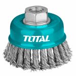 Total Wire cup brush 100mm, 4"