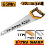 Ingco Hand saw size: 18""(450mm) - Image 3