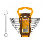 Ingco 8Pcs Combination spanner set size:6-19mm
