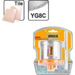 Ingco 6Pcs Carbide gritted hole saw set - Image 3