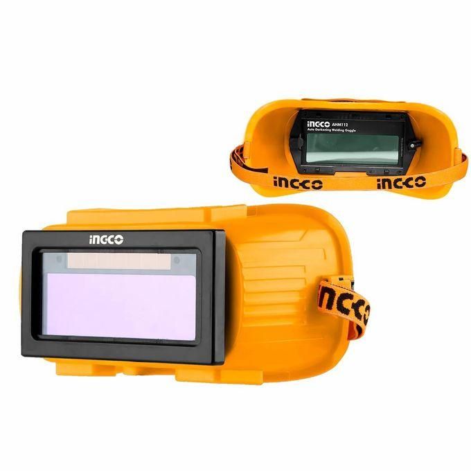 4 Ingco Auto-darkening welding goggle viewing area:95x31mm - Image 1