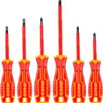 Ingco 6 Pcs insulated screwdriver set