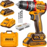 Ingco Compact Brushless Cordless Impact Drill 20v