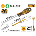 Ingco 2 In 1 screwdriver set - Image 3