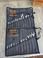 Coofix CFH-B02013-12 12-piece chrome vanadium steel combination spanner set.