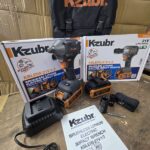 Kzubr KBLEIW-21V-1/2 Brushless Lithium Electric Impact Wrench kit.