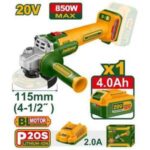 Jadever Cordless angle grinder 850W 20V - Image 2