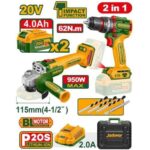 Jadever Cordless 2 pcs combo kit - Image 2
