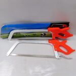 Hand meat saw orange