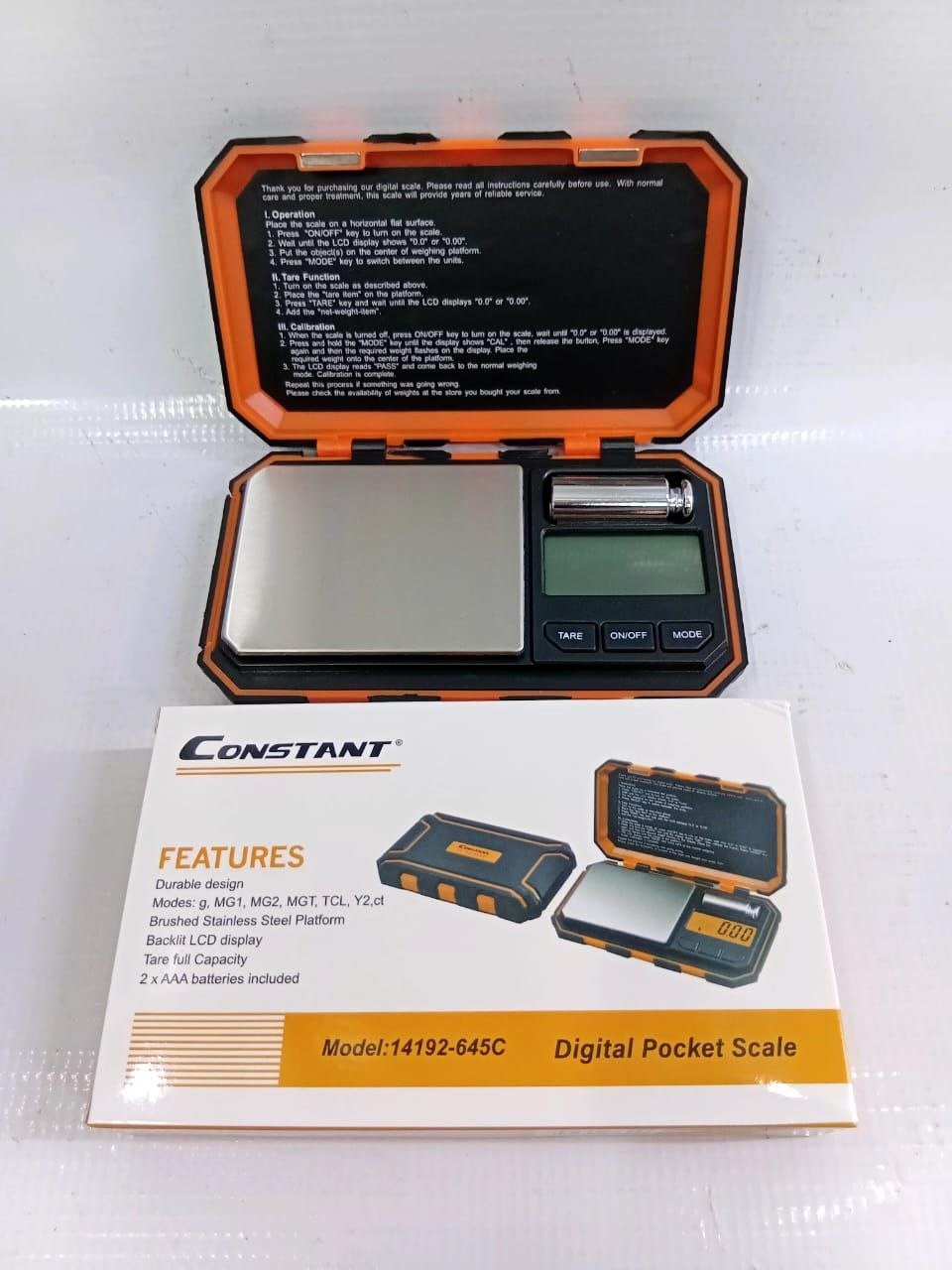 3e119506-4882-47cd-a7ba-9ac3b2392a0e Constant pocket scale 300g 0.01g - Image 1