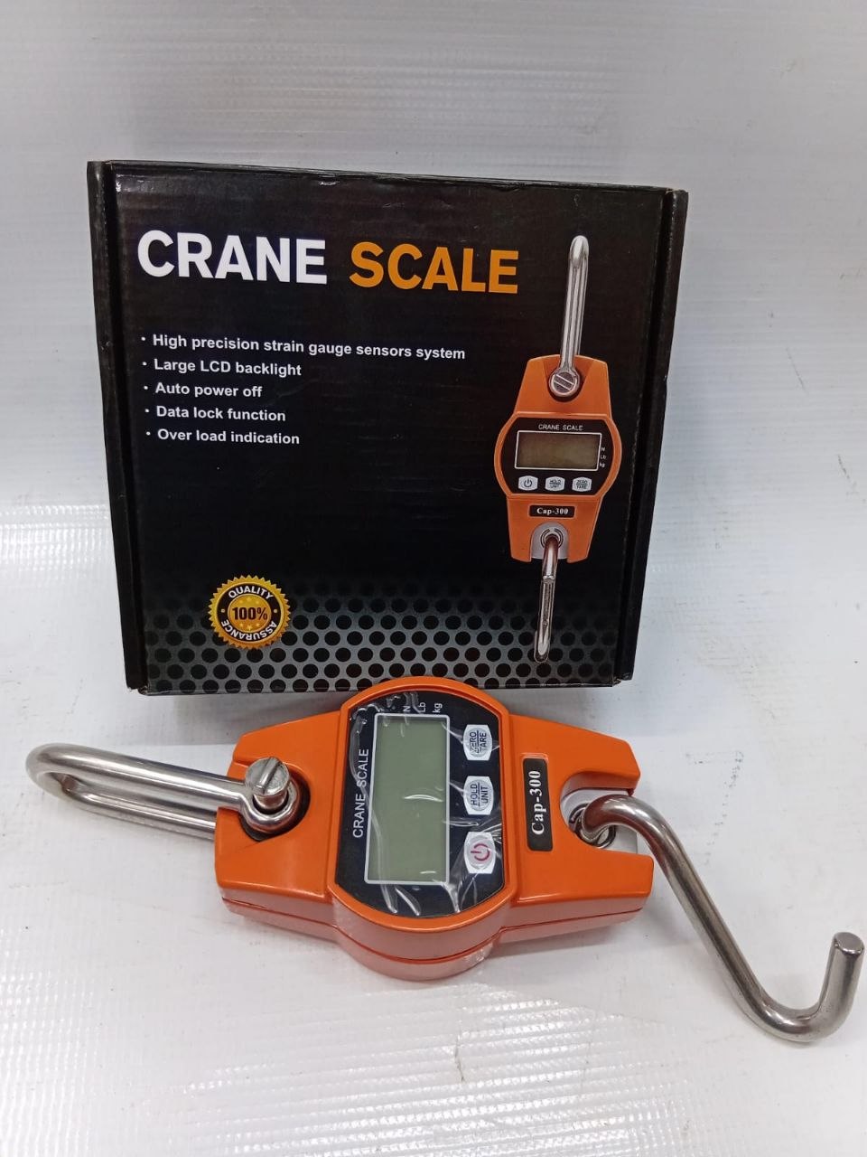 59ea4c49-4e95-4af1-8e7f-50cd6fa37530 300 kg capacity digital crane scale - Image 1