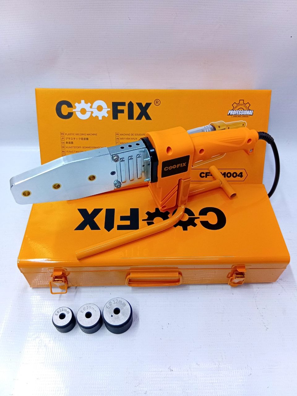 89fe709a-3d43-4ca6-9e87-4d808cfa930d Coofix CF-HM004 800W PPR pipe welding machine kit - Image 1