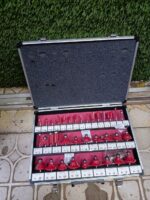 35pcs router bits set 8mm