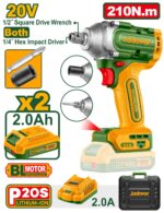 Jadever Cordless impact driver&wrench 210Nm - Image 2
