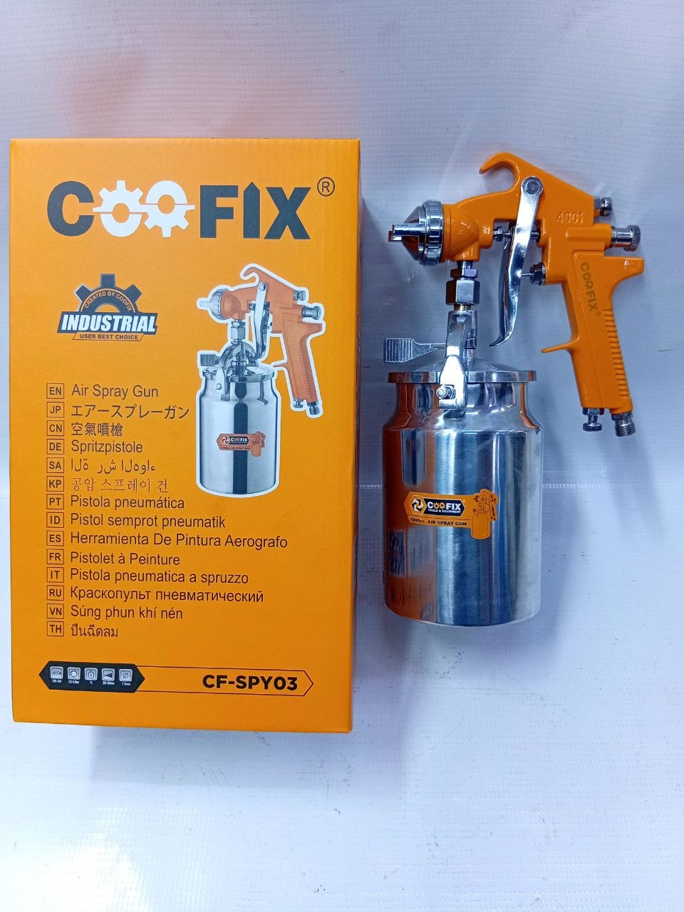 af34f073-3e23-40f7-9a4b-c64706a6e746 Coofix CF-SPY03 air spray gun - Image 1