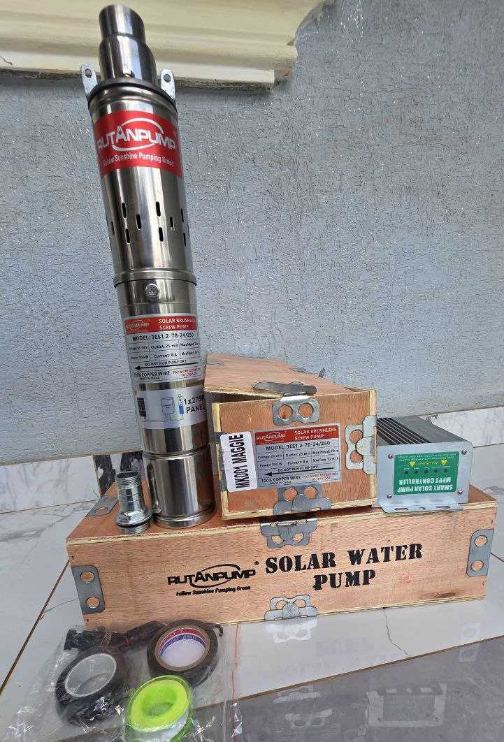 f10aba15-5b1c-46cb-9a34-5a2f93eaf2fe Rutan 275W (70m head) solar pump - Image 1