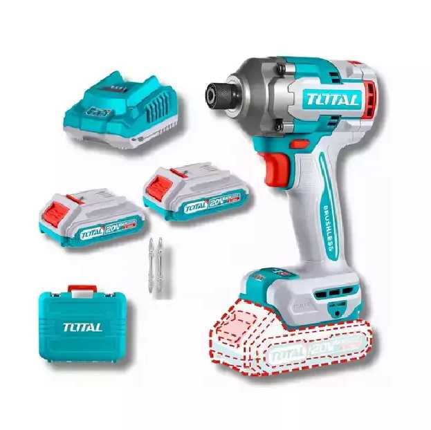 0cwtTFgCkXg3mxJb7YpPIPPYOjrxVTPKYv0U4PoQ Total Cordless impact driver 230Nm - Image 1