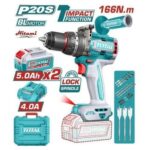 Total TIDLI201668 Brushless cordless impact drill 166Nm - Image 2