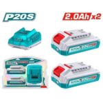 Total TFBCPK2212 Lithium-Ion battery and charger kit 2.0Ahx2 - Image 2