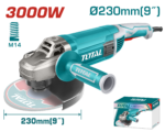 Total TG1302306 Angle grinder 3000W 230mm - Image 3