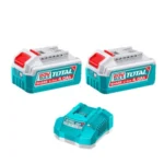 Total TFBCPK2013 Lithium-Ion battery and charger kit 4.0Ah x2