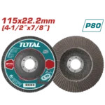 Total AC6311580 Flap disc Size: 115mm P80 - Image 3