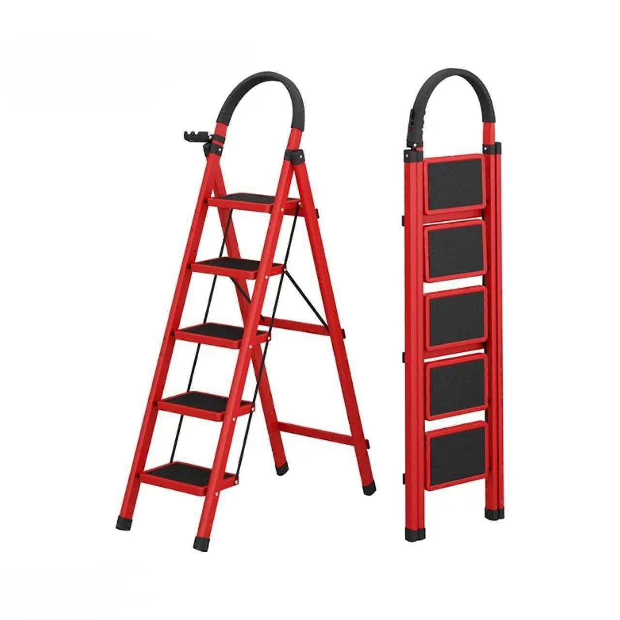 5ff9f4d8-9d02-4e9e-b898-6f24f9bca82a 5-Step Metal Ladder - Image 1
