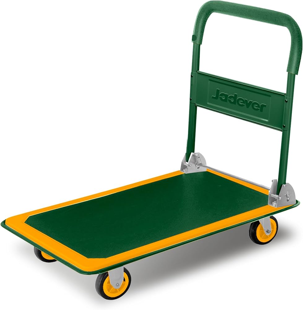 61idvtOaqRL._AC_UF1000,1000_QL80_ Jadever JDWB1315 Foldable platform hand truck Capacity :150kgs - Image 1